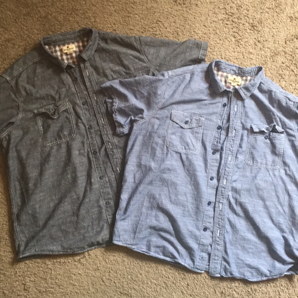 Woolrich cotton button downs